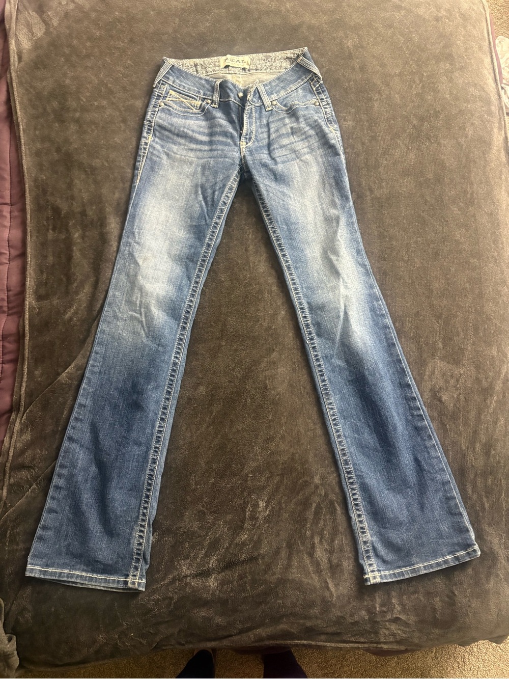Ariat Women's Medium Blue Bootcut Jeans
